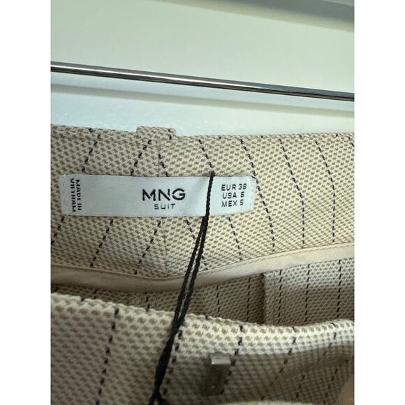 NWT Mango Suit Pinstripe Pencil Pants, 6 - Picture 4 of 6